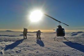 1-stündige ATV-Abenteuer- und Hubschrauberabenteuer-Kombinationstour ab Reykjavik
