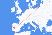Flights from Badajoz, Spain to Gdańsk, Poland