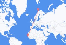 Flyrejser fra Ziguinchor, Senegal til Tromsø, Norge