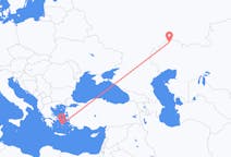 Flights from Oral, Kazakhstan to Naxos, Greece