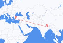 Vluchten van Patna, India naar Denizli, Turkije
