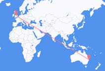 Flights from Coffs Harbour, Australia to Birmingham, England