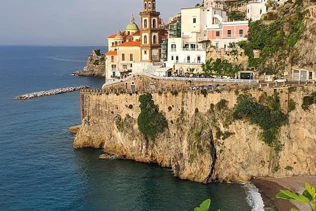 Private Transfer from Naples to all over Amalfi Coast with Stop in Pompeii