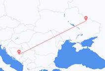 来自波斯尼亚和黑塞哥维那出发地 塞拉耶佛目的地 乌克兰哈爾科夫的航班