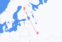Vols depuis la ville de Kajaani vers la ville de Lipetsk