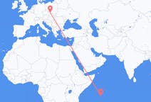Flights from Praslin, Seychelles to Ostrava, Czechia