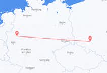 Flyg från Wroclaw, Polen till Dortmund, Tyskland