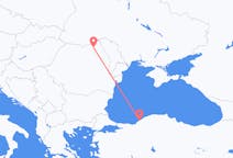 Loty z Zonguldak, Turcja do Suczawy, Rumunia
