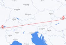 出发地 瑞士出发地 日內瓦目的地 匈牙利布达佩斯的航班
