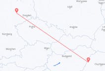 Vluchten van Oradea naar Leipzig