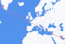 Flights from Doha, Qatar to Paamiut, Greenland