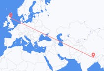Flyg från Rajbiraj, Nepal till Aberdeen, Skottland