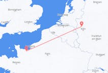 Flyreiser fra Caen, Frankrike til Düsseldorf, Tyskland