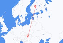 Flights from Budapest, Hungary to Jyväskylä, Finland
