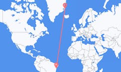Flyg från Salvador, Brasilien till Ittoqqortoormiit, Grönland