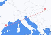 Flights from Barcelona, Spain to Baia Mare, Romania