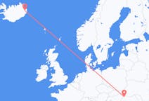 Fly fra Egilsstaðir til Satu Mare