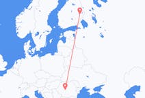 Loty z miasta Joensuu do miasta Sybin