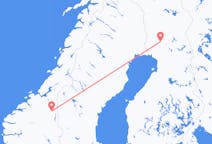 Vols depuis la ville de Rovaniemi vers la ville de Røros