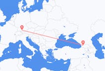 Flyrejser fra Kutaisi, Georgien til Memmingen, Tyskland