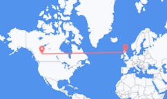 Vols de Grande Prairie, le Canada pour Dundee, Écosse