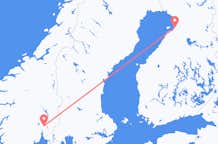 Flyrejser fra Oslo til Oulu