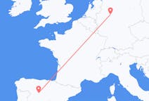Flyg från Valladolid, Spanien till Paderborn, Tyskland