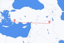 Flyreiser fra Arbil, Irak til Dalaman, Tyrkia
