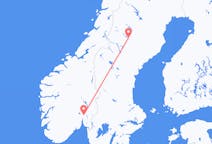 Flights from Oslo, Norway to Vilhelmina, Sweden