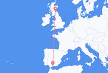出发地 西班牙从 马拉加前往苏格兰的爱丁堡的航班