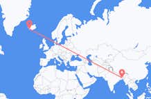 Vluchten van Dhaka, Bangladesh naar Reykjavík, IJsland