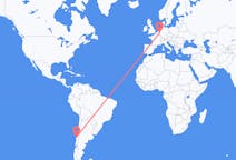 Flyrejser fra Concepción, Chile til Maastricht, Holland