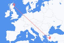 Flights from Denizli, Turkey to Aberdeen, Scotland