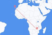 Vluchten van Harare naar Tenerife