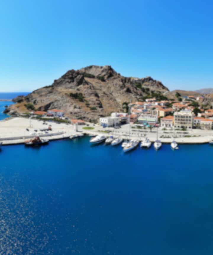 Flights from Santa Cruz de La Palma, Spain to Lemnos, Greece
