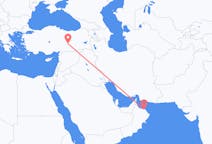 Flyg från Muscat till Malatya