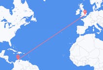 Flights from Riohacha, Colombia to London, England