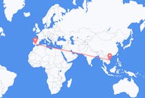 Flights from Chu Lai, Vietnam to Seville, Spain