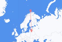 Flüge von der Stadt Vilnius in die Stadt Hammerfest