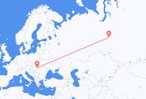 Flights from Nizhnevartovsk, Russia to Debrecen, Hungary