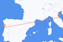 Flyreiser fra Rimini, Italia til Porto, Portugal