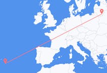Flights from Vilnius, Lithuania to Santa Maria Island, Portugal