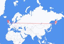 Vluchten van Petropavlovsk-Kamtsjatski naar Donegal