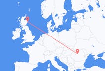 Vols depuis Târgu Mures, Roumanie pour Aberdeen, Écosse