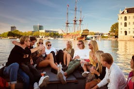 Flagship Luxury Sightseeing Canal Tour - Local live guide with bar on board