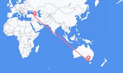Flights from King Island, Australia to Şırnak, Turkey