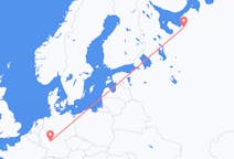 Fly fra Arkhangelsk til Frankfurt