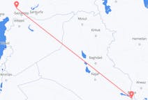 Vluchten van Basra naar Kahramanmaraş