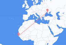 Flights from Ziguinchor, Senegal to Kherson, Ukraine