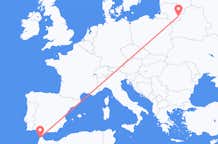 Flyreiser fra Tanger, til Vilnius